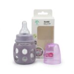 Minitree Glass Feeding Bottle 60ml – Purple - Image 2