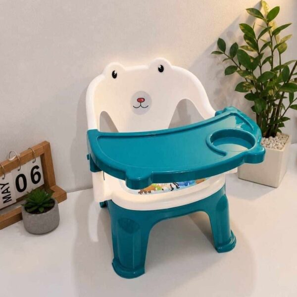 Cute Baby Feeding Chair - Gray