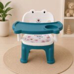 Cute Baby Feeding Chair - Gray - Image 4