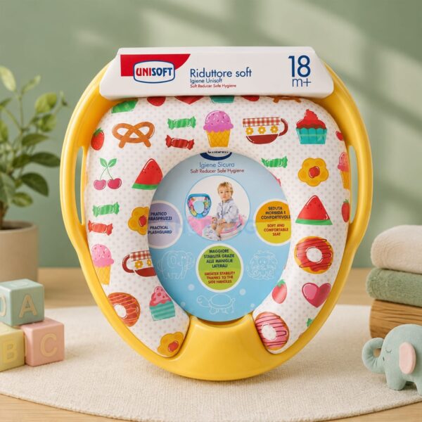 Unisoft Riduttore Soft Toilet Training Seat - Yellow