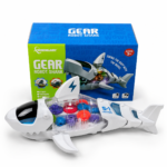 Transparent Gear Robot Shark Toy - Image 3