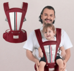 imama Premium Hip Seat Baby Carrier Bag – Maroon