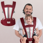 imama Premium Hip Seat Baby Carrier Bag – Maroon