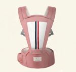 imama Premium Hip Seat Baby Carrier Bag – Pink - Image 2