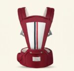 imama Premium Hip Seat Baby Carrier Bag – Maroon - Image 2