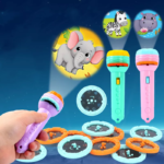 LED Projector Flashlight Torch For Kids - Image 8