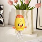 Rechargeable Dancing Octopus Toy With Music & LED Lights - Yellow - Image 4
