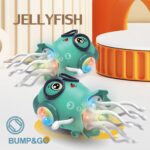 Dancing Musical Jellyfish Toy With Music & LED Lights - Green - Image 4