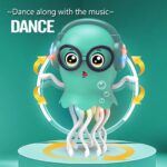 Dancing Musical Jellyfish Toy With Music & LED Lights - Green - Image 3