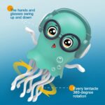 Dancing Musical Jellyfish Toy With Music & LED Lights - Green - Image 2