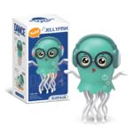 Dancing Musical Jellyfish Toy With Music & LED Lights - Green