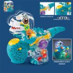Dinosaur Gear Transparent Robot Toy - Image 3