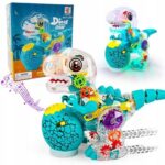 Dinosaur Gear Transparent Robot Toy - Image 5