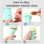 LED Projector Flashlight Torch For Kids - Image 6