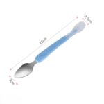 2 in 1 Double Head Fruit Spoon - Blue - Image 6