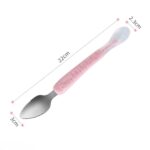 2 in 1 Double Head Fruit Spoon - Pink - Image 7