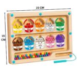 Magnetic Color & Number Maze Board - Image 6