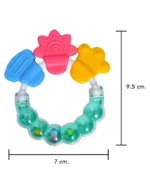 Silicone Baby Hand Teether With Jhunjhuni - Image 5