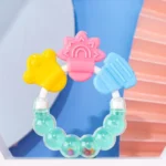 Silicone Baby Hand Teether With Jhunjhuni - Image 3