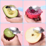 2 in 1 Double Head Fruit Spoon - Blue - Image 5