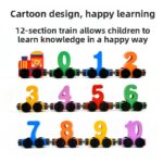 Wooden Magnetic Number Digital Train - Image 5