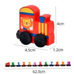 Wooden Magnetic Number Digital Train - Image 7