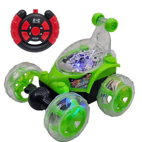 Wireless Remote Control Stunt Roll Car