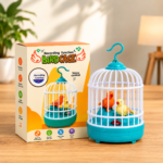 Rechargeable Talking And Singing Birds Toy - Blue