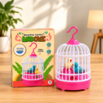 Rechargeable Talking And Singing Birds Toy - Red