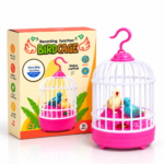Rechargeable Talking And Singing Birds Toy - Red - Image 2