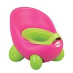 Tortoise Shape Baby Potty Pot - Pink - Image 2